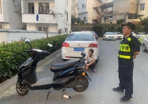 給力!宗保保安抓獲偷車賊1名——公司駐黃山歙縣市容隊員抓獲偷車