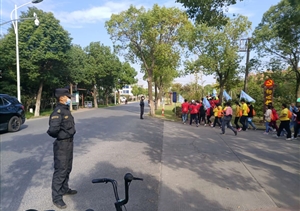 宗保公司圓滿完成金山衛(wèi)鎮(zhèn)大型活動安保任務(wù)