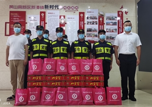 黃山市高新區(qū)新潭鎮(zhèn)領(lǐng)導(dǎo)慰問宗保隊(duì)員