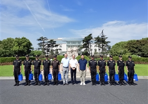 上海市保安服務(wù)行業(yè)協(xié)會(huì)領(lǐng)導(dǎo)慰問(wèn)宗保公司員工（2024.8.8）